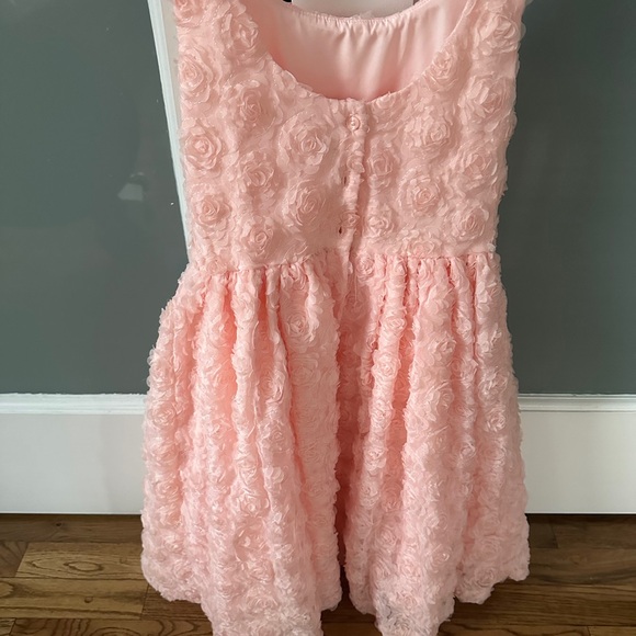 Janie and Jack Light Pink Floral Dress from the special occasion line. - Picture 9 of 10